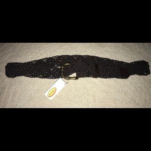 Talbots brown leather belt